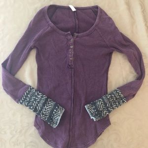 Free people long sleeve